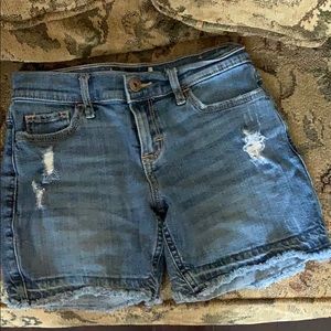 A&F kids midi Length Shorts